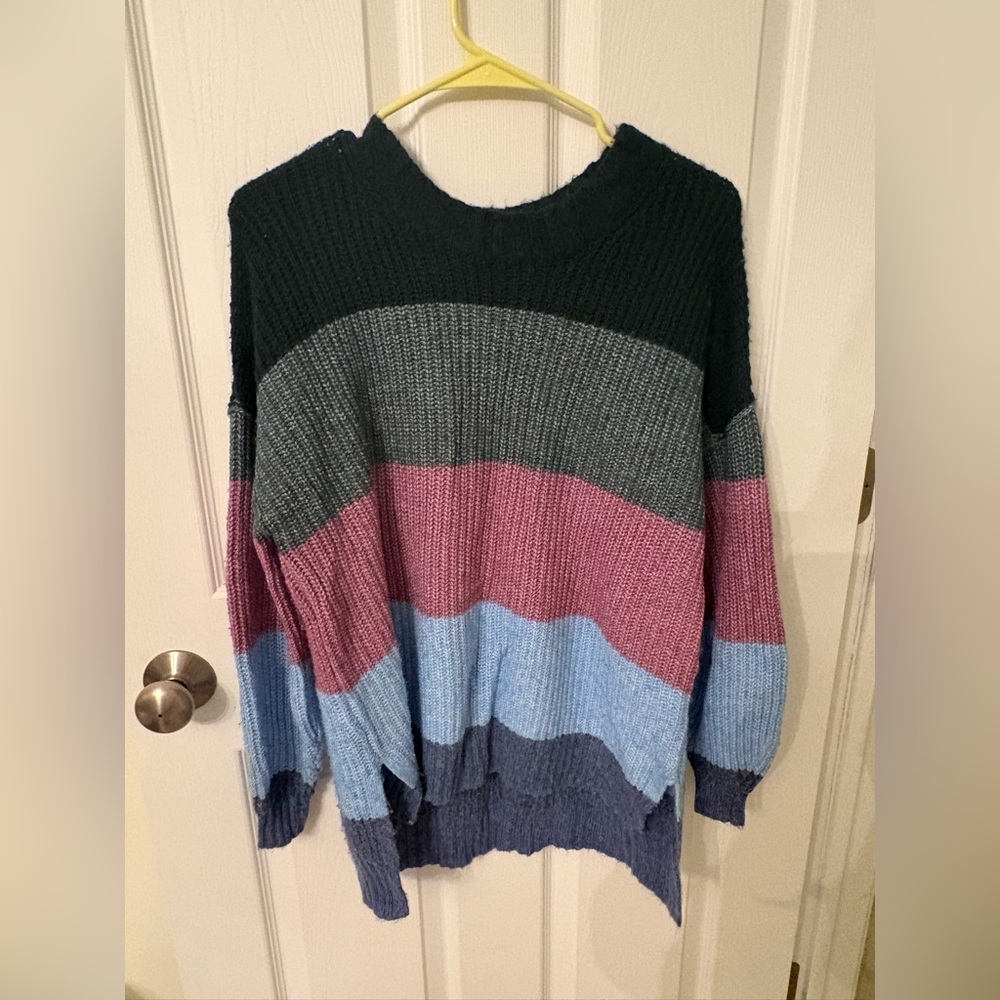 American Eagle Outfitters Multicolor Striped Sweater
